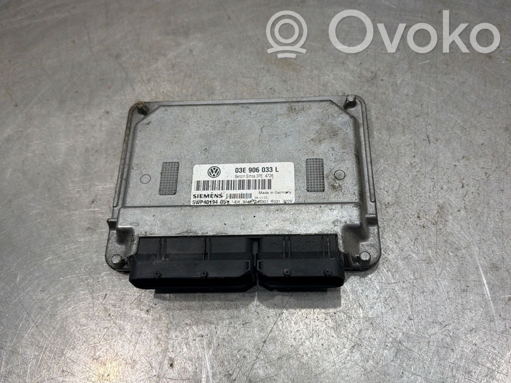 Volkswagen Polo Centralina/modulo del motore 