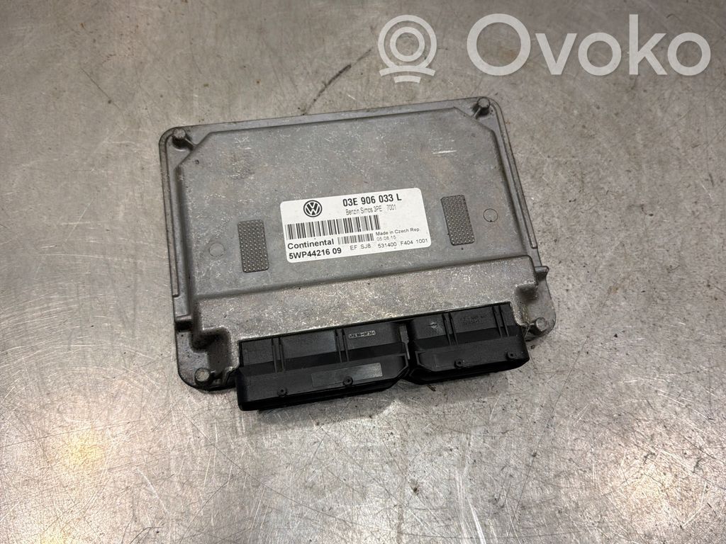 Engine control unit/module   03E906033L,5WP4421609
