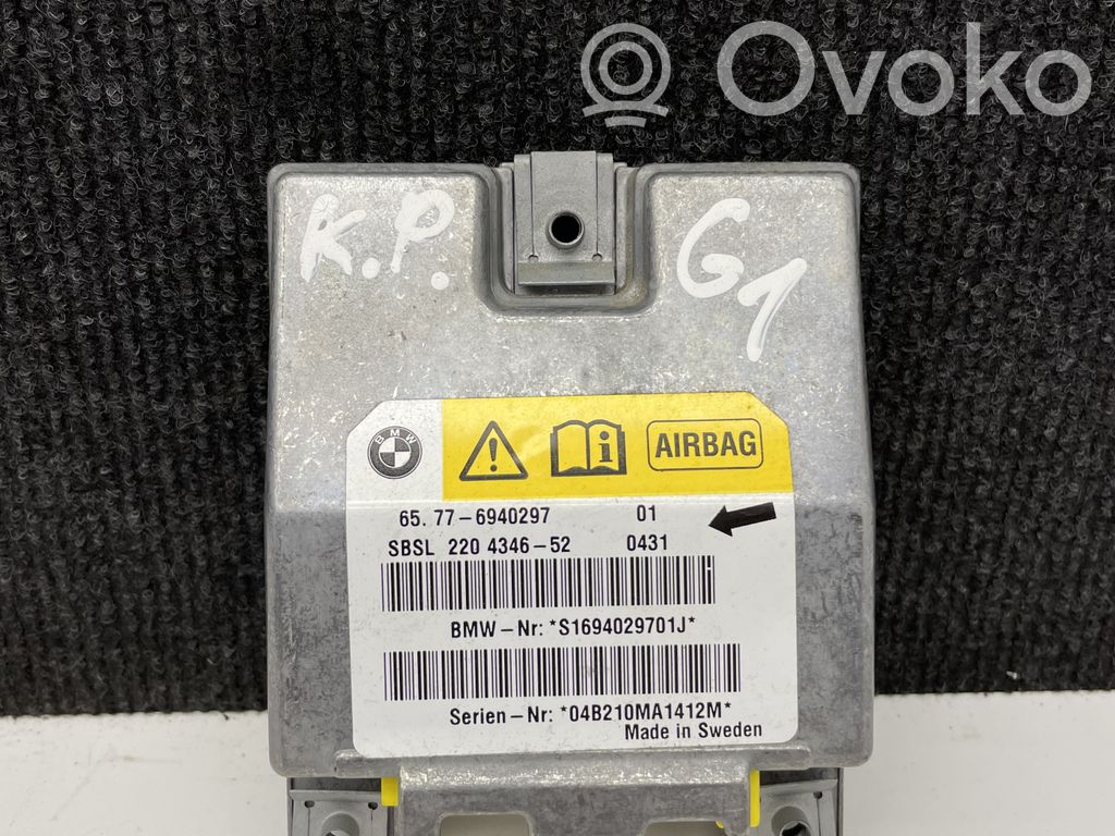 Turvatyynyn ohjainlaite/moduuli   6940297,694029701