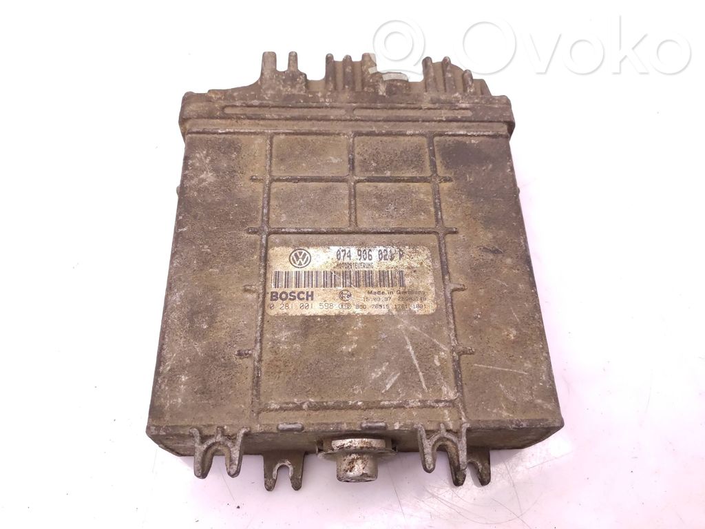 Engine control unit/module   074906021P,0281001598,28SA3148