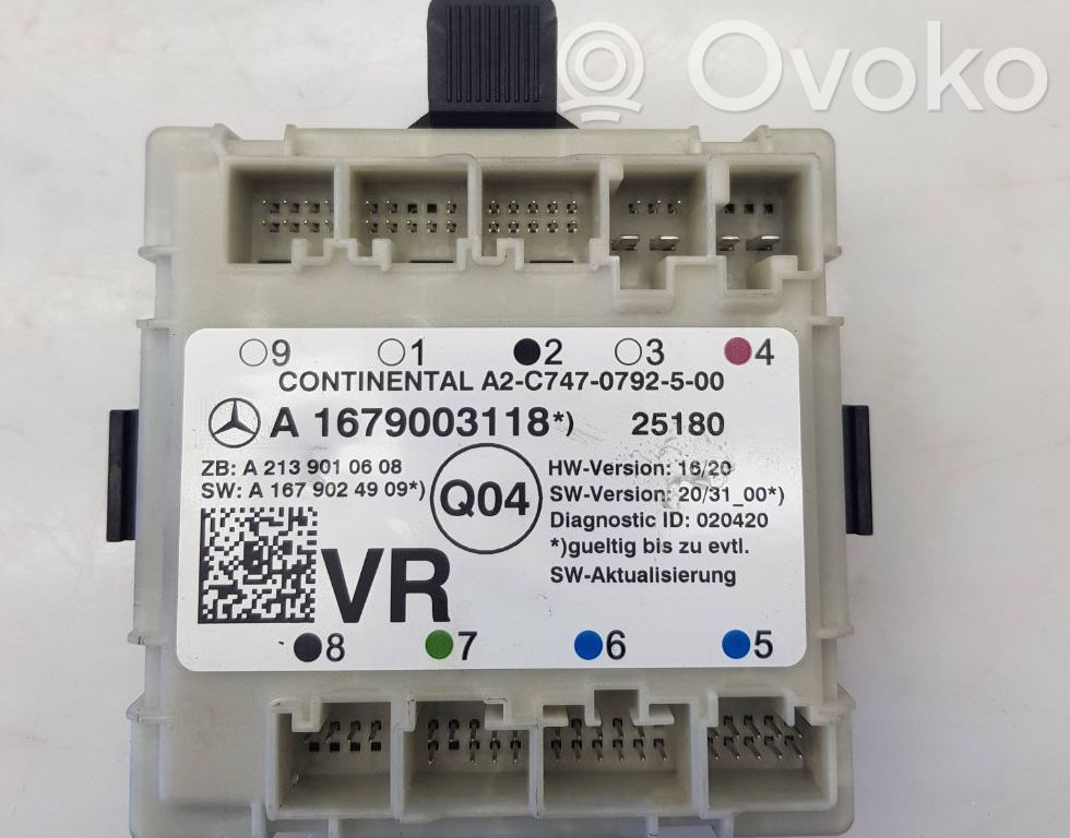 Mercedes-Benz Sprinter W907 W910 Door control unit/module 
