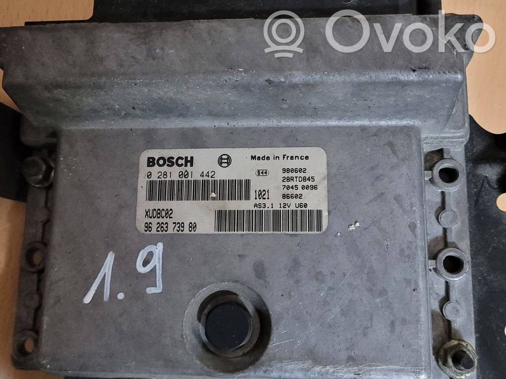 Peugeot 806 Engine control unit/module 