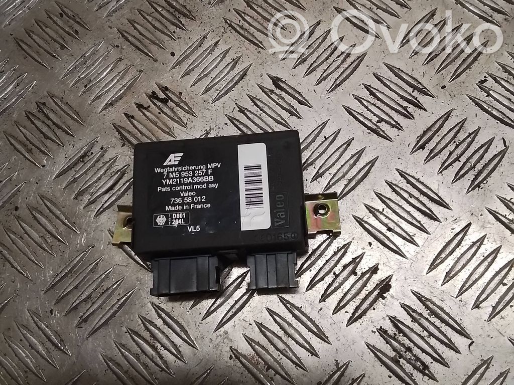 Volkswagen Sharan Immobilizer control unit/module 