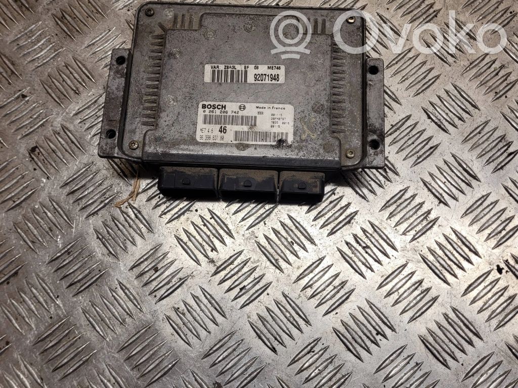 Peugeot 607 Engine control unit/module 
