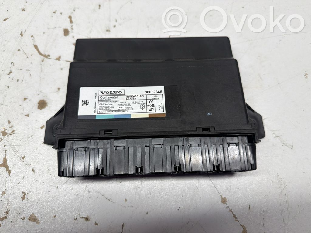 Volvo S80 Avaimettoman käytön ohjainlaite/moduuli 