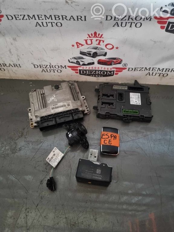 Renault Espace V (RFC) Engine ECU kit and lock set 