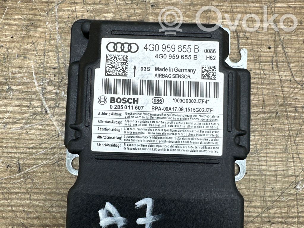 Audi A7 S7 4G Airbag control unit/module 