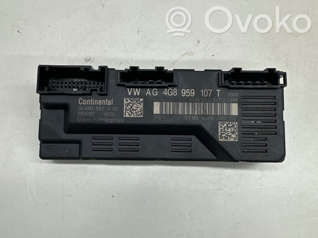 Audi A7 S7 4G Tailgate/trunk control unit/module 