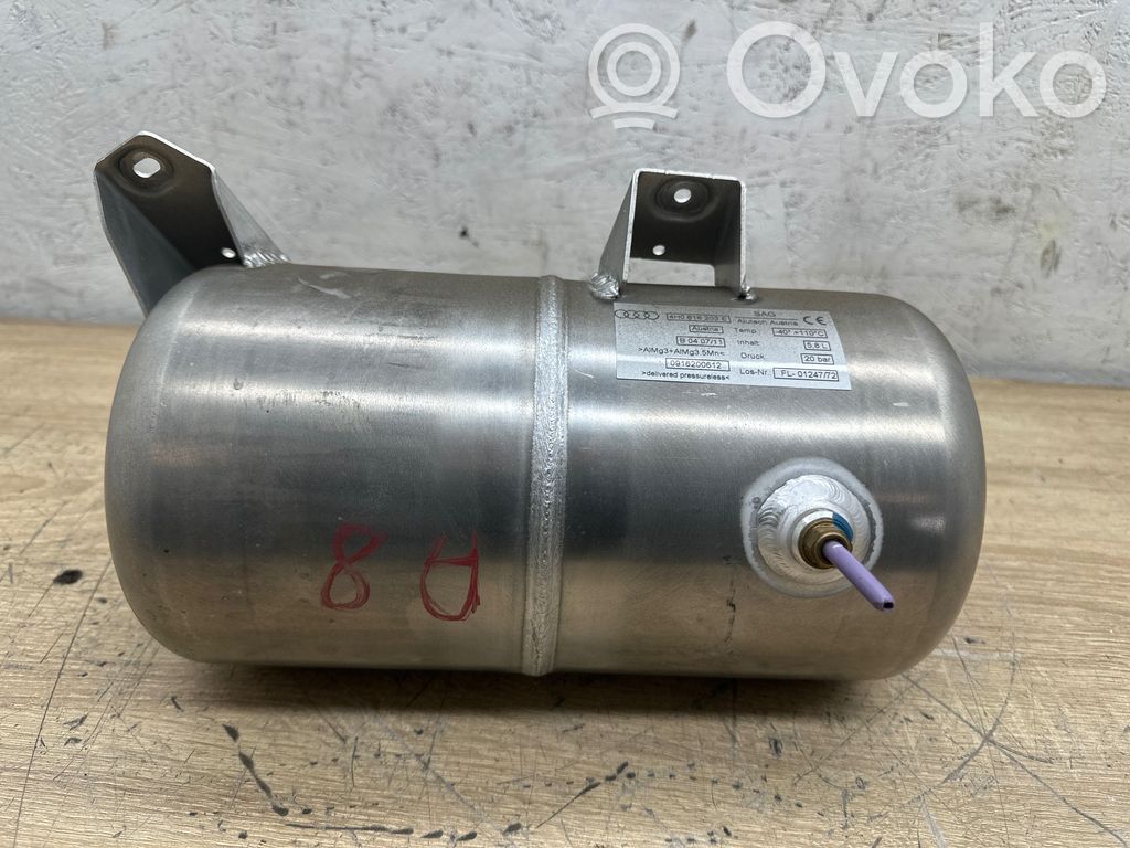 Audi A8 S8 D4 4H Depósito/tanque de la suspensión neumática 