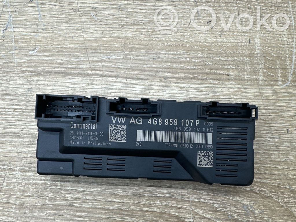Audi A7 S7 4G Unité de commande / module de hayon 