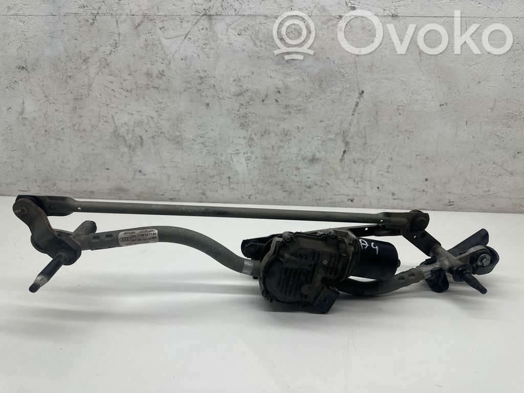Audi A4 S4 B8 8K Mechanizm i silniczek wycieraczek szyby przedniej / czołowej 