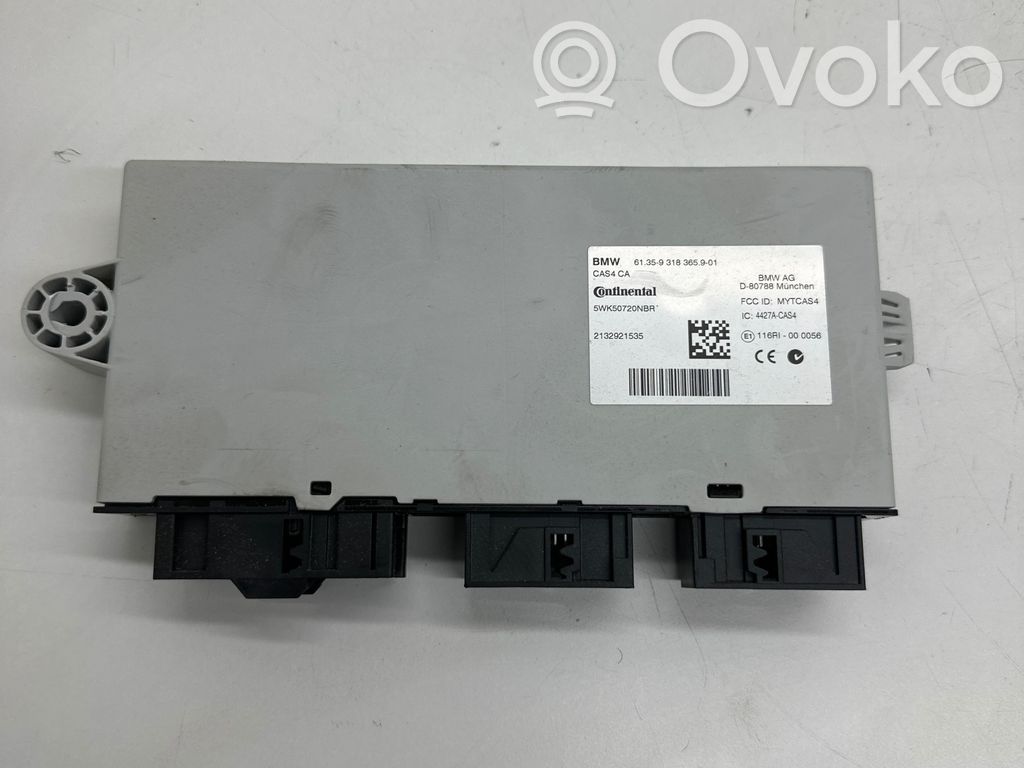 BMW 7 F01 F02 F03 F04 Moduł / Sterownik CAS 
