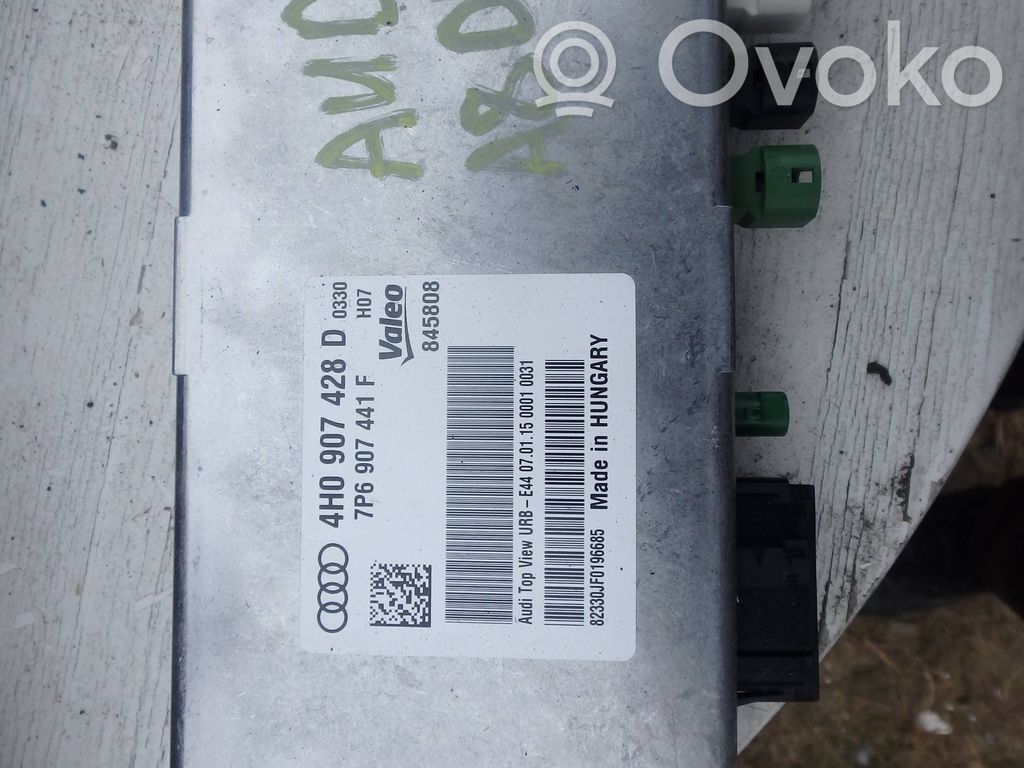 Module de contrôle caméra arrière   4H0907428D
