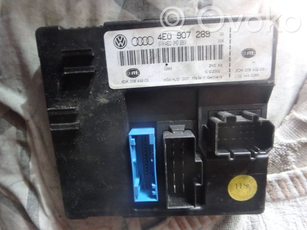 Module confort   4E0907289