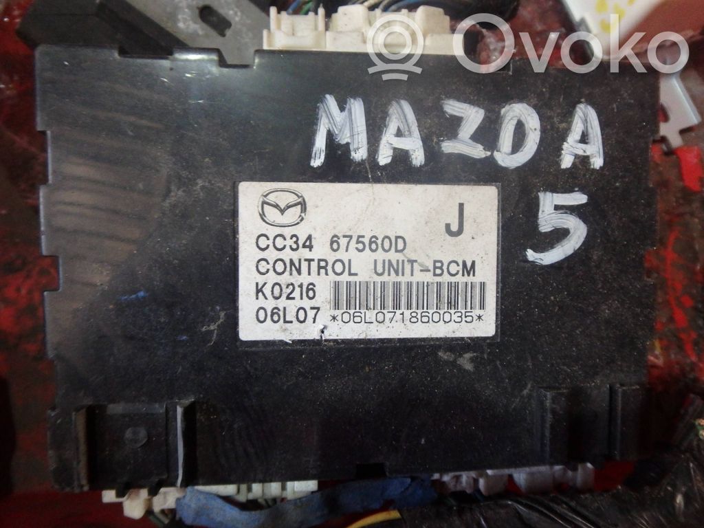 Mazda 5 Komforto modulis 