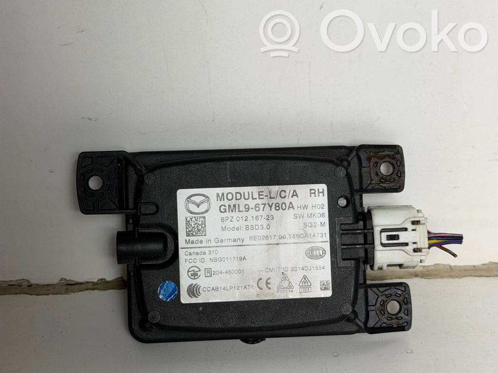 Mazda 6 Other control units/modules 