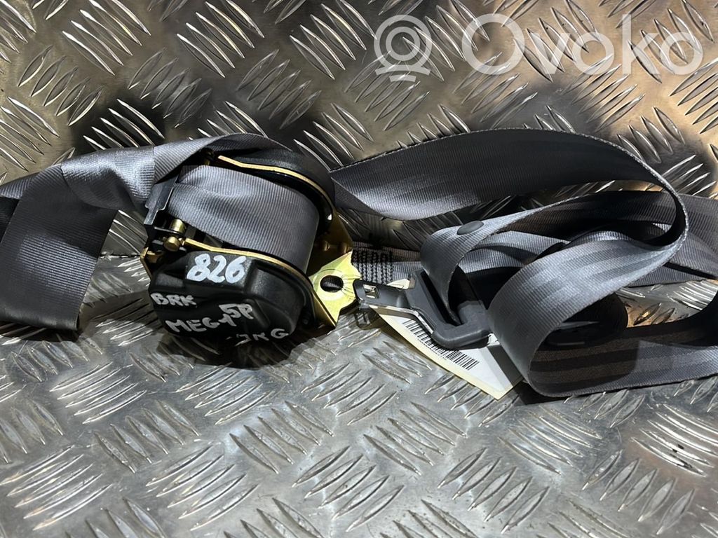 Renault Megane I Cinturón trasero 