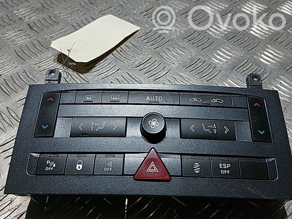 Peugeot 407 Climate control unit 