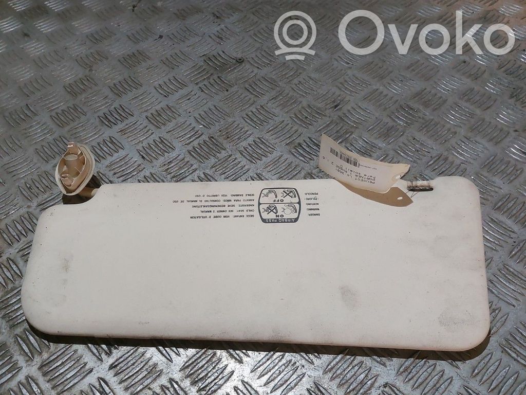 Peugeot Partner Sun visor 