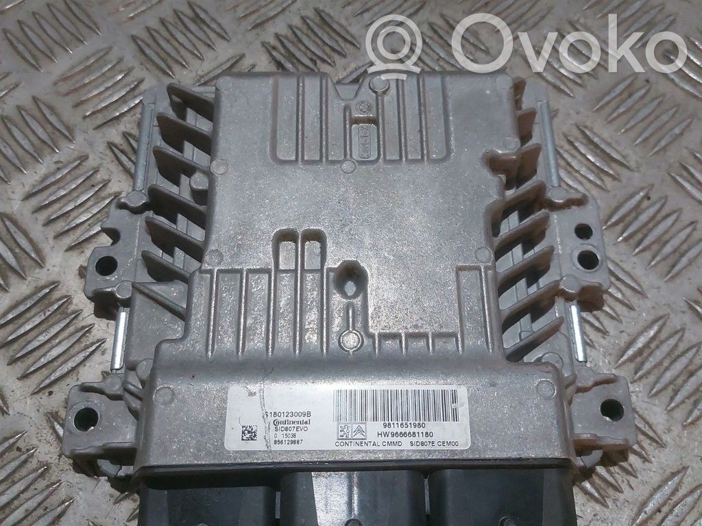Citroen C4 II Engine control unit/module 