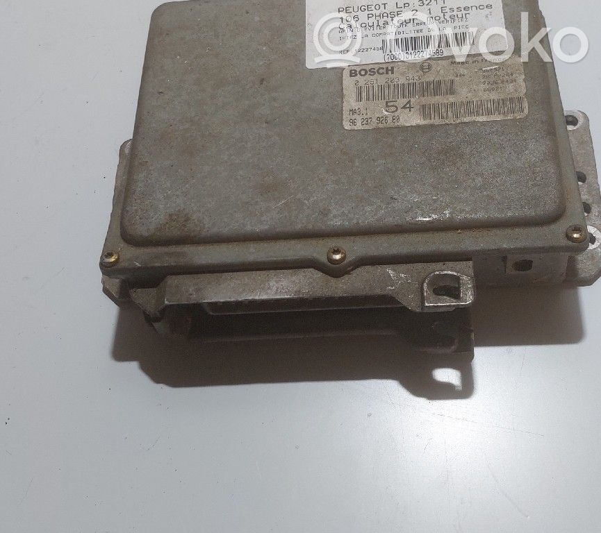 Peugeot 106 Engine control unit/module 
