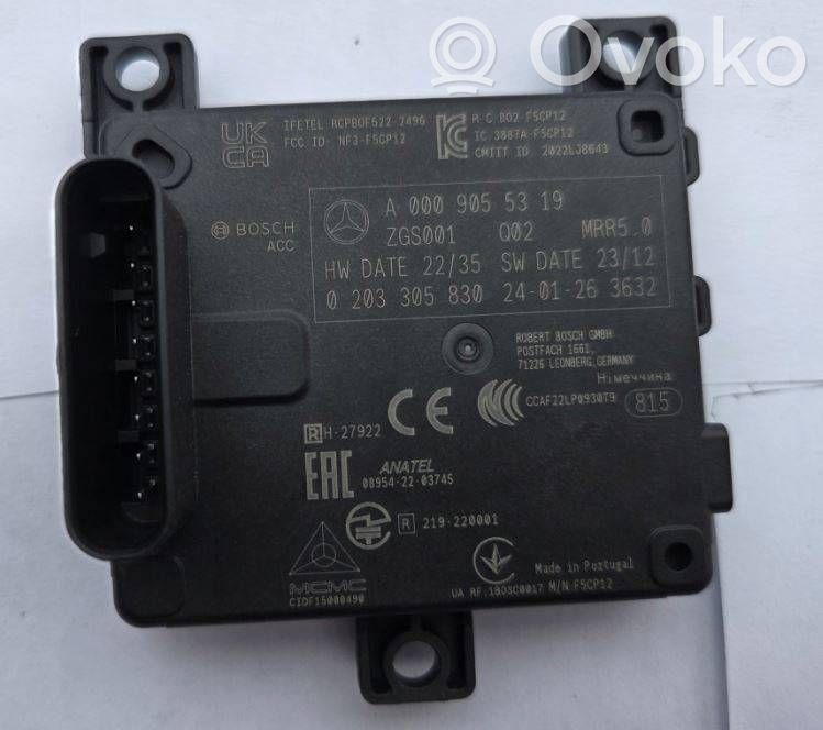 Mercedes-Benz EQE v295 Senzor radar distronic 