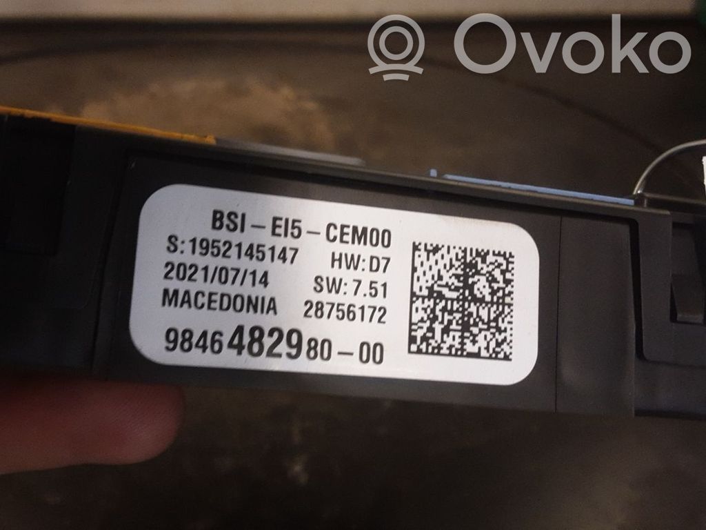 Peugeot 3008 II BSM Control unit 
