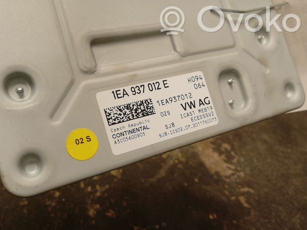 Volkswagen ID.3 Muut ohjainlaitteet/moduulit 