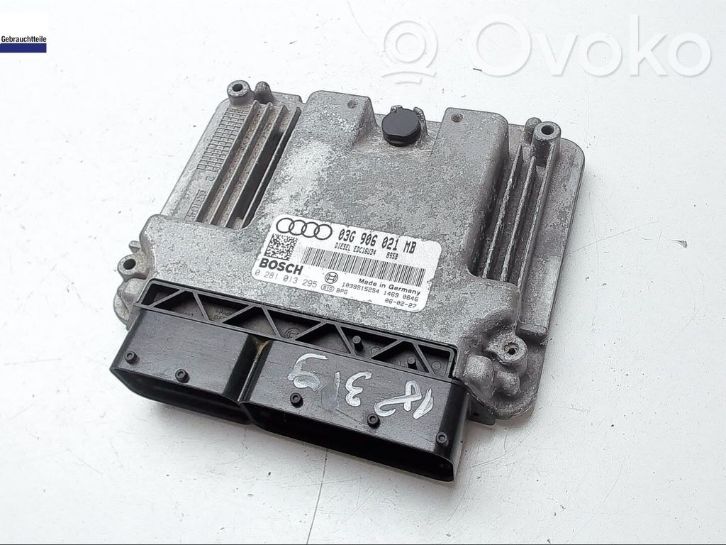 Audi A3 S3 8P Engine control unit/module 