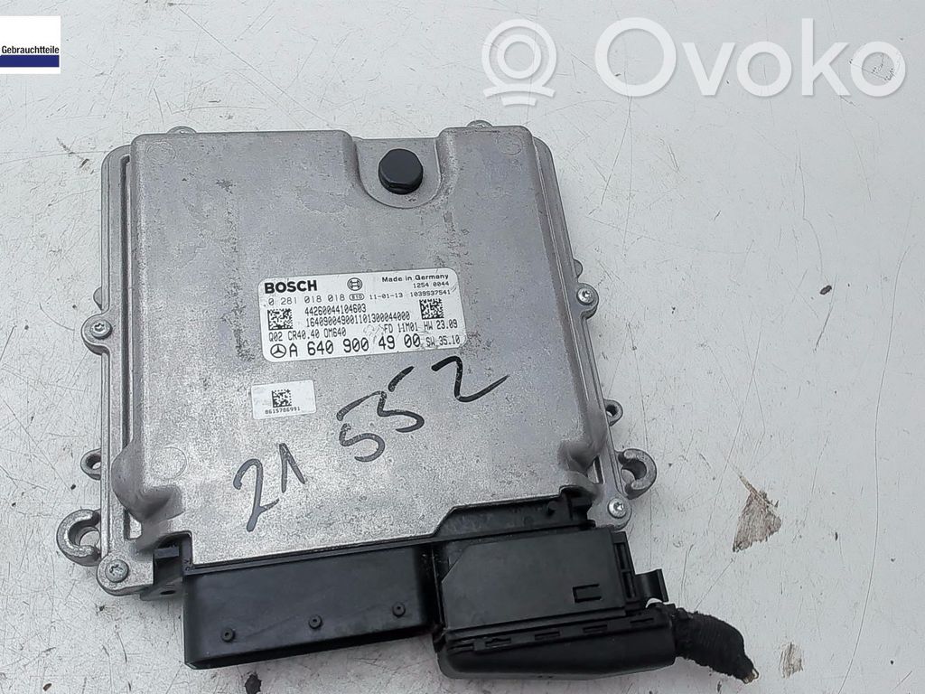 Mercedes-Benz B W245 Unitate/modul de control motor 