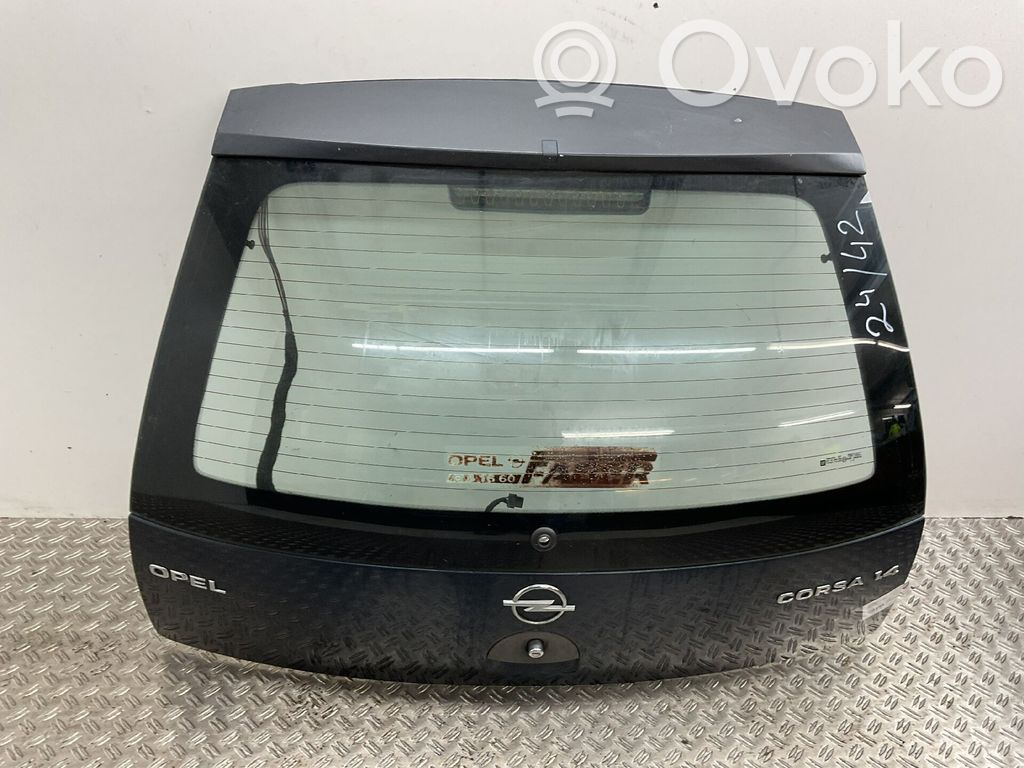 Opel Corsa C Tylna klapa bagażnika 