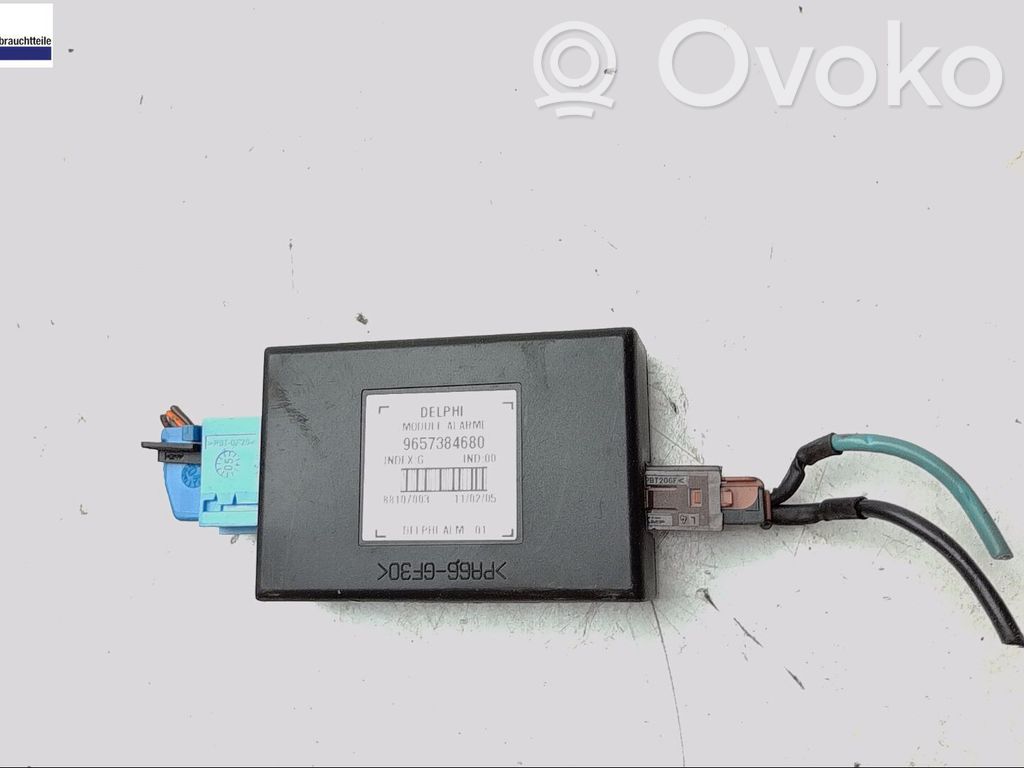 Airbag control unit/module   654635,9657384680