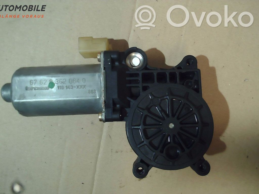 BMW 3 E46 Silnik regulatora szyby drzwi przednich 
