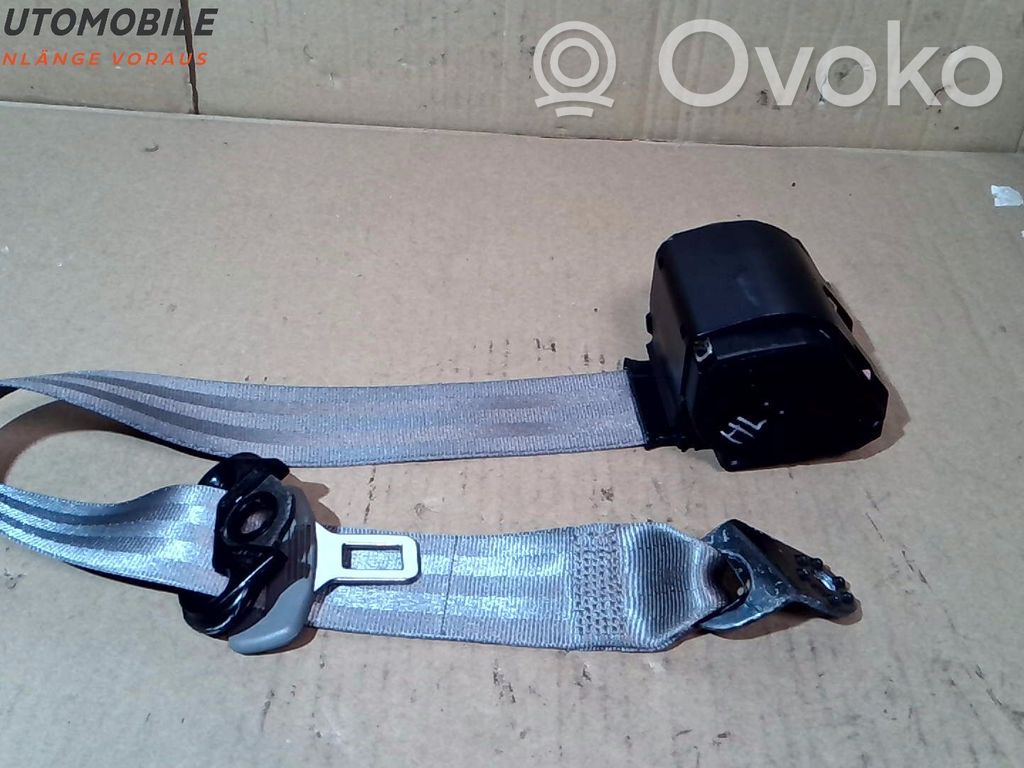 Volkswagen Polo IV 9N3 Pas bezpieczeństwa fotela tylnego 