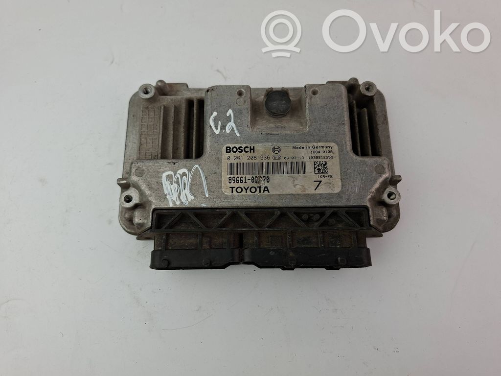 Engine control unit/module   896610D270,0261208936