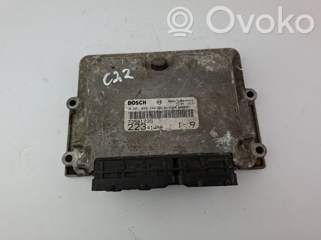 Engine control unit/module   73501235,0281010344