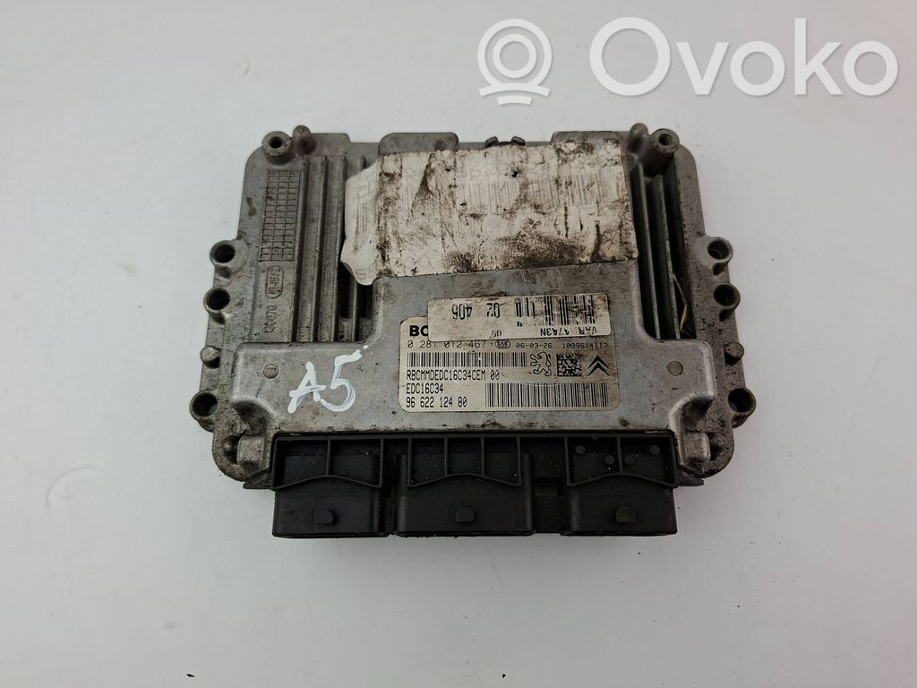 Peugeot 207 Engine control unit/module 