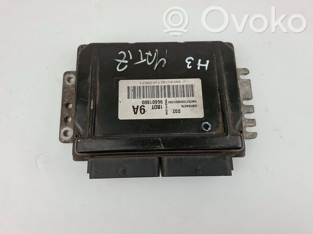 Engine control unit/module   96801800,5WY5407A
