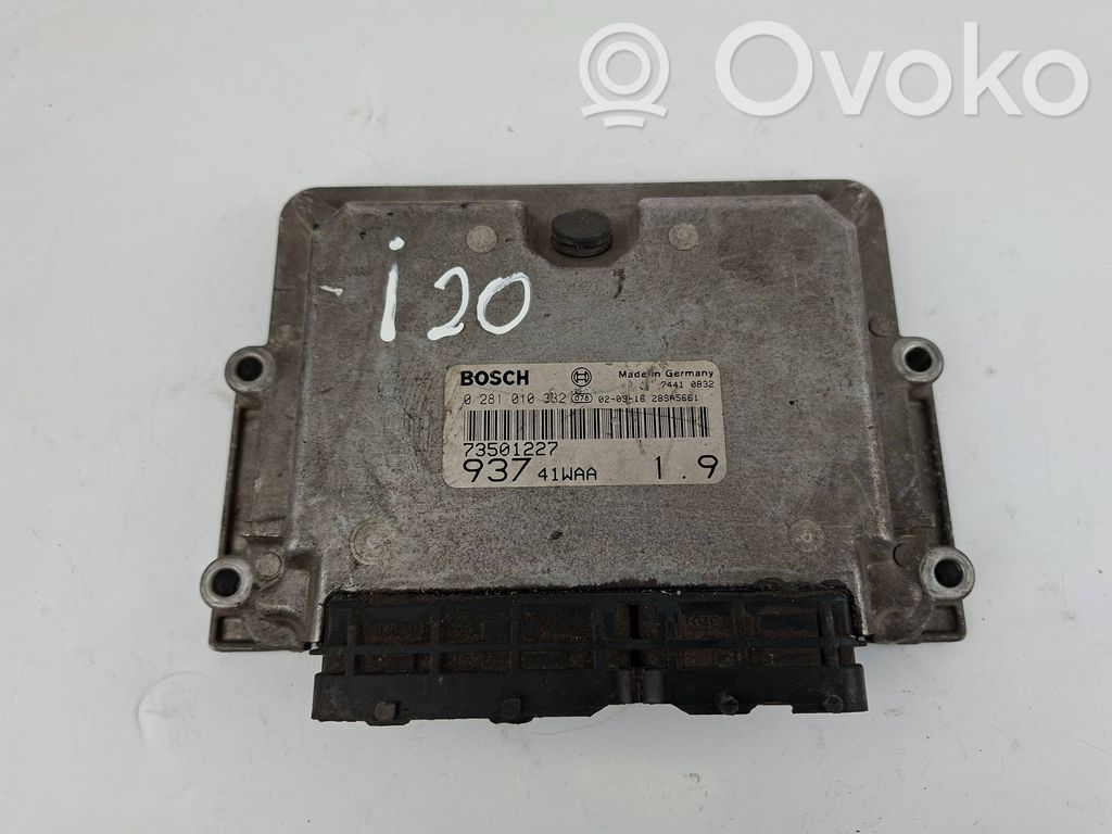 Alfa Romeo 147 Engine control unit/module 