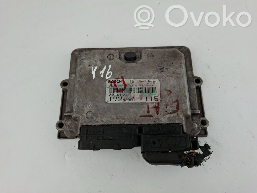 Fiat Stilo Engine control unit/module 