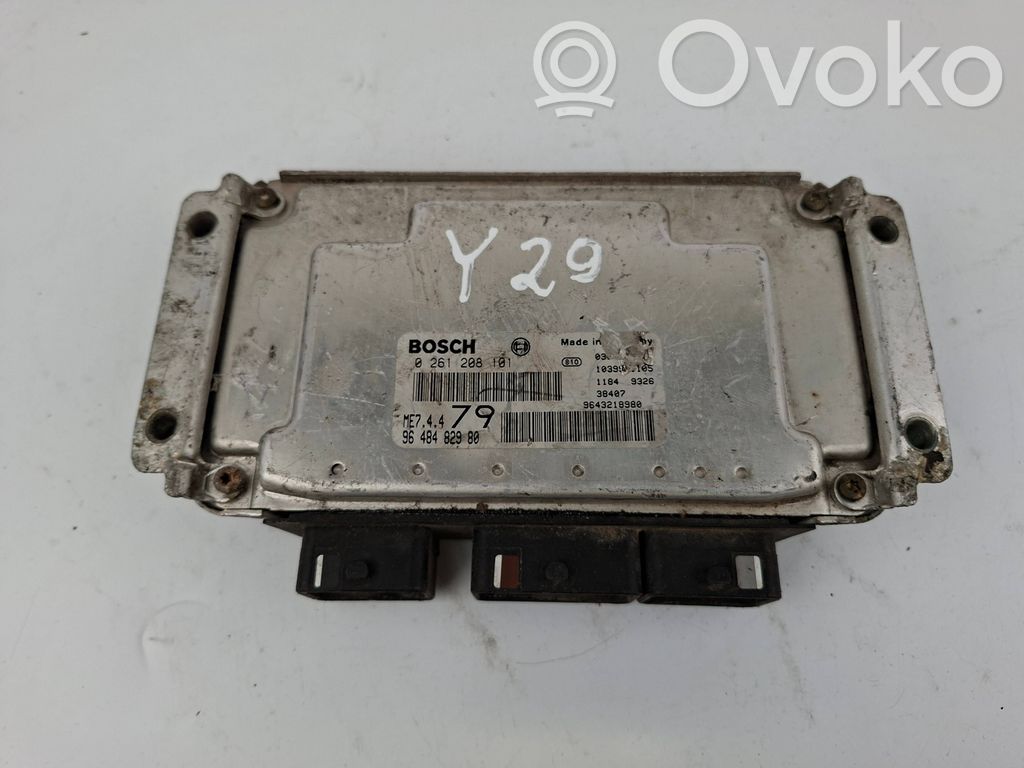 Peugeot 206 Engine control unit/module 