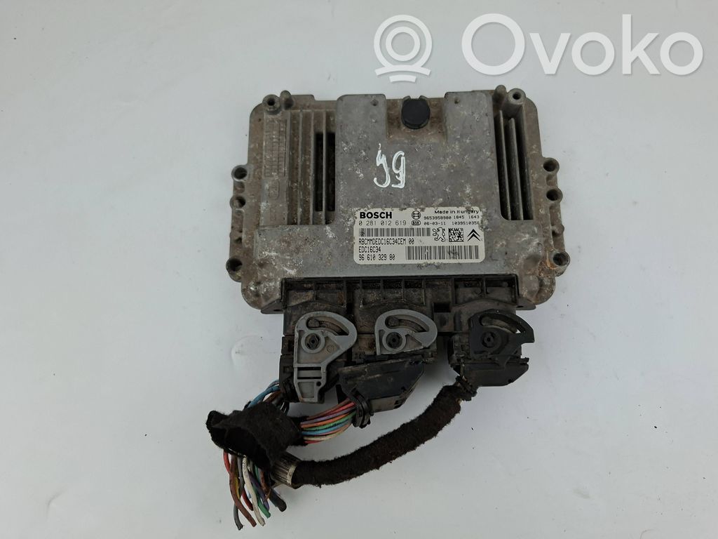 Peugeot Partner Engine control unit/module 