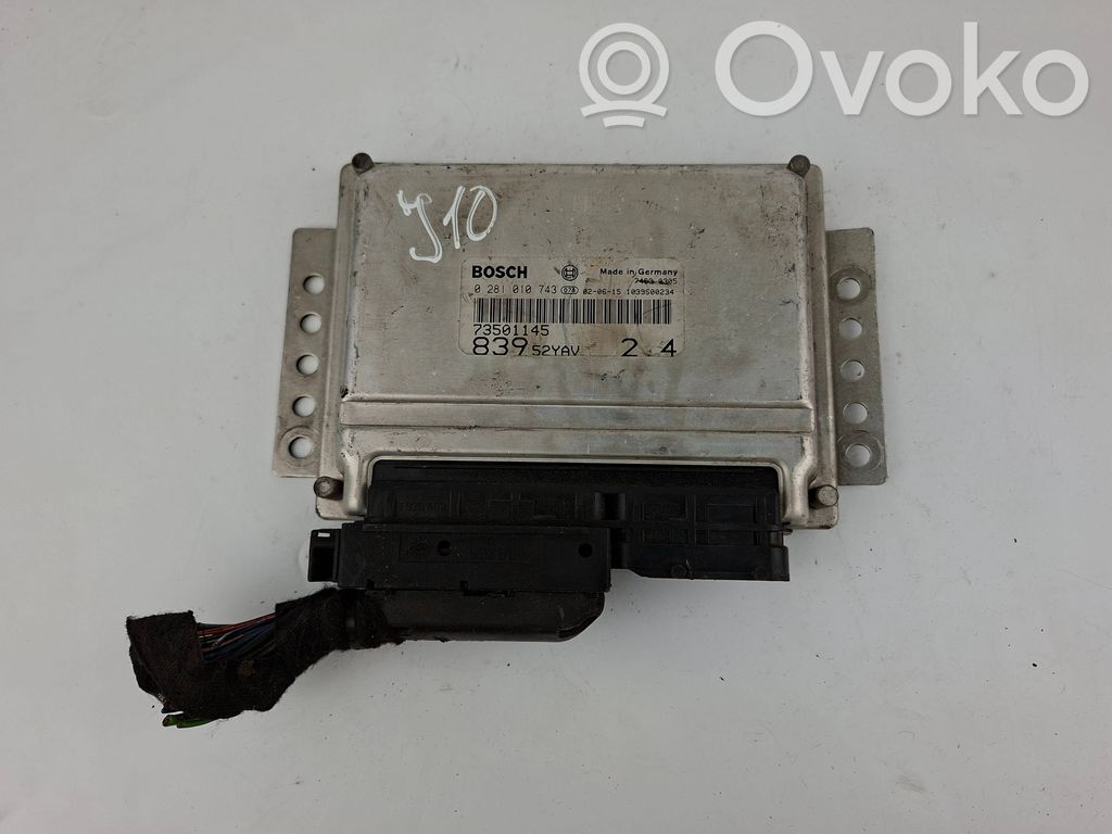 Lancia Lybra Engine control unit/module 