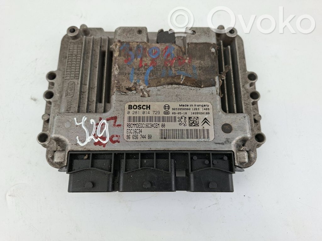 Citroen C4 I Picasso Engine control unit/module 