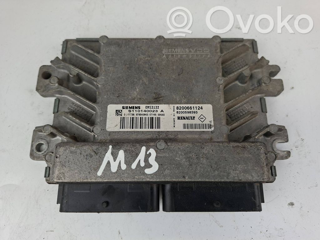 Engine control unit/module   8200661124,S110140023A