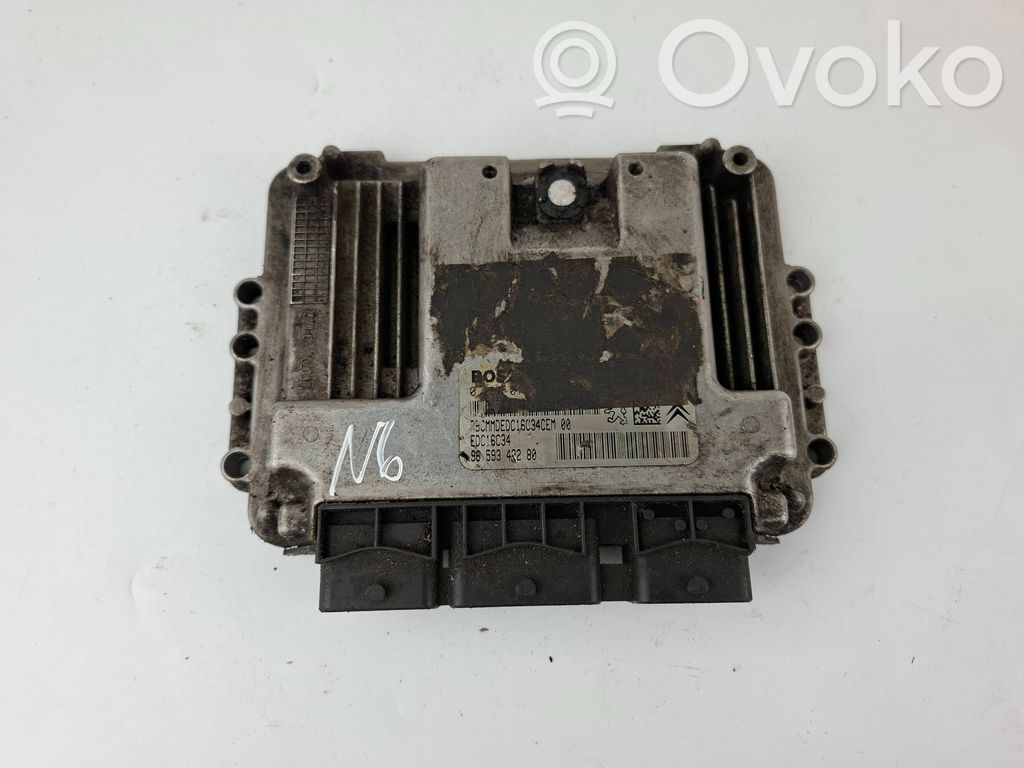 Citroen C4 I Engine control unit/module 