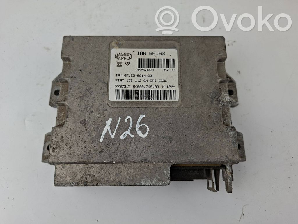 Fiat Punto (176) Engine control unit/module 