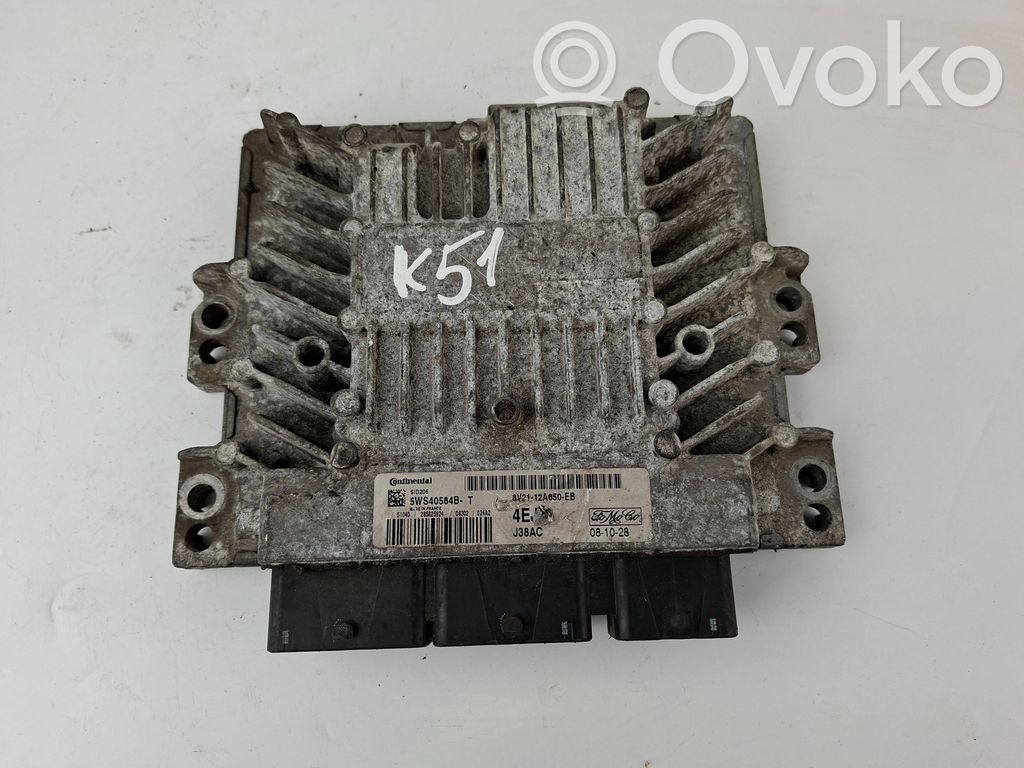 Engine control unit/module   8V2112650EB,5WS40584B