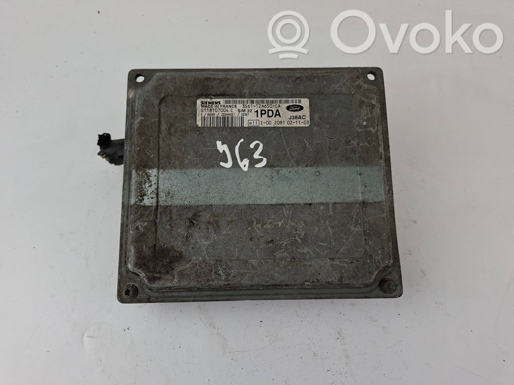 Ford Fiesta Engine control unit/module 
