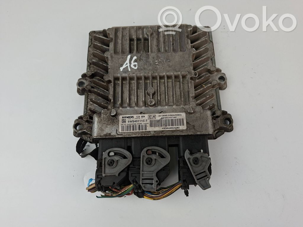 Engine control unit/module   9653447380,5WS40111CT